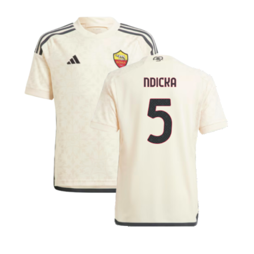 2023-2024 Roma Away Shirt (Kids) (NDICKA 5)