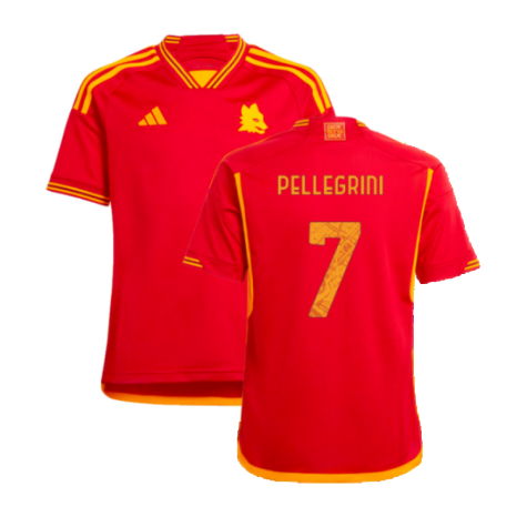 2023-2024 Roma Home Shirt (Kids) (PELLEGRINI 7)