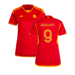 2023-2024 Roma Home Shirt (Ladies) (ABRAHAM 9)