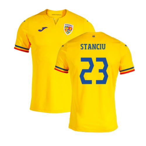 2023-2024 Romania Home Shirt (STANCIU 23)