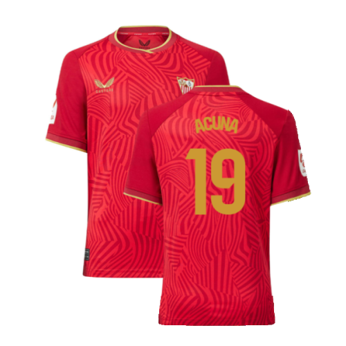 2023-2024 Sevilla Away Shirt (Kids) (Acuna 19)