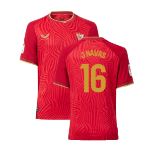 2023-2024 Sevilla Away Shirt (Kids) (J Navas 16)