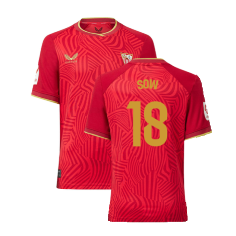 2023-2024 Sevilla Away Shirt (Kids) (Sow 18)