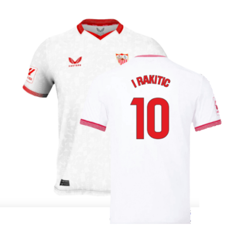 2023-2024 Sevilla Home Shirt (Kids) (I Rakitic 10)