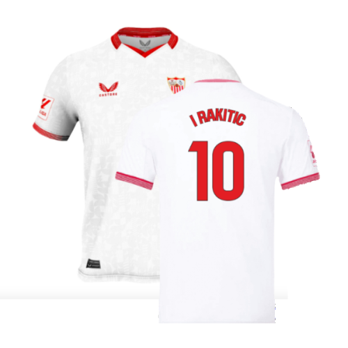 2023-2024 Sevilla Home Shirt (Kids) (I Rakitic 10)