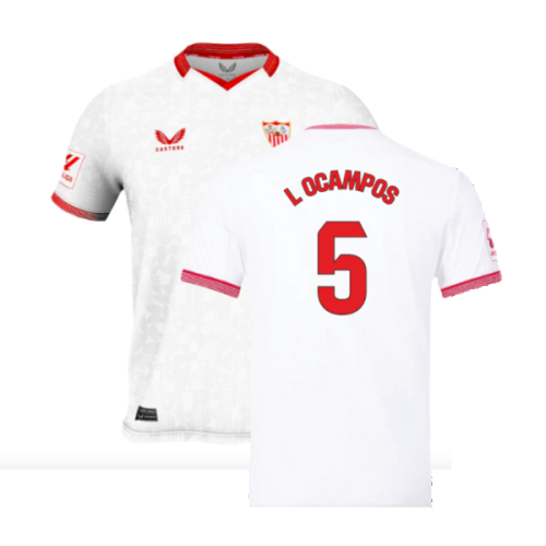 2023-2024 Sevilla Home Shirt (Kids) (L Ocampos 5)