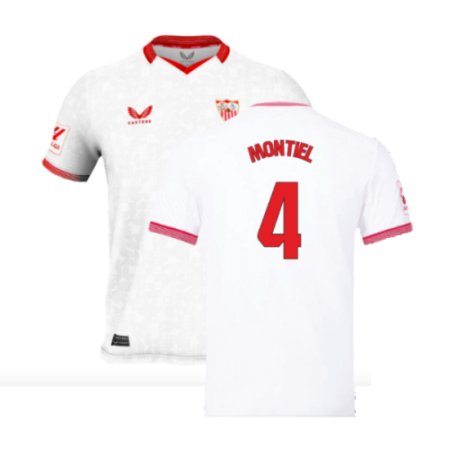 2023-2024 Sevilla Home Shirt (Kids) (Montiel 4)