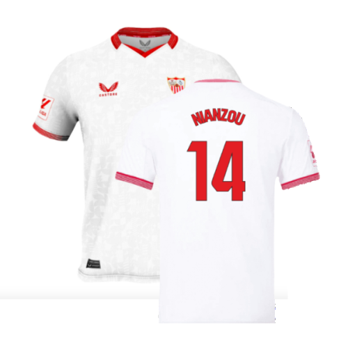 2023-2024 Sevilla Home Shirt (Kids) (Nianzou 14)