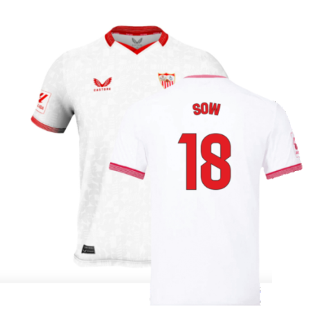 2023-2024 Sevilla Home Shirt (Kids) (Sow 18)