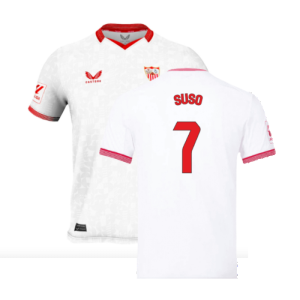 2023-2024 Sevilla Home Shirt (Kids) (Suso 7)