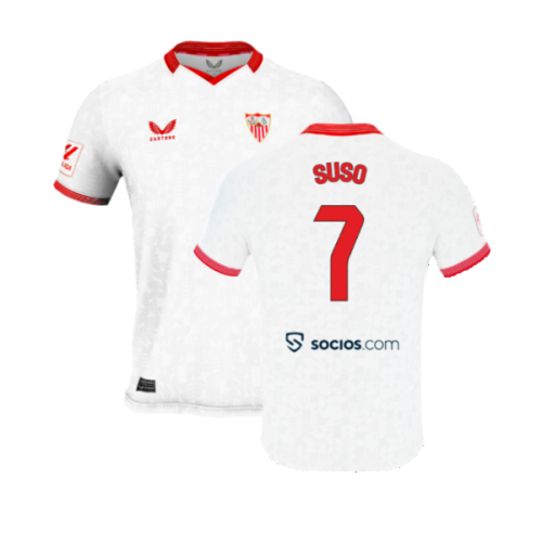 2023-2024 Sevilla Home Shirt (Womens) (Suso 7)