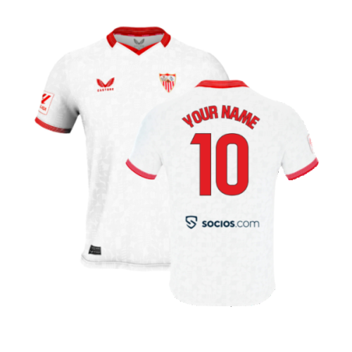 2023-2024 Sevilla Home Shirt (Womens) (Your Name)