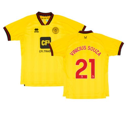 2023-2024 Sheffield United Away Shirt (Vinicius Souza 21)