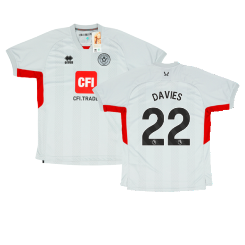 2023-2024 Sheffield United Third Shirt (Davies 22)