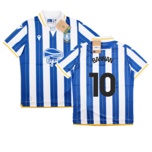 2023-2024 Sheffield Wednesday Home Shirt (Kids) (BANNAN 10)