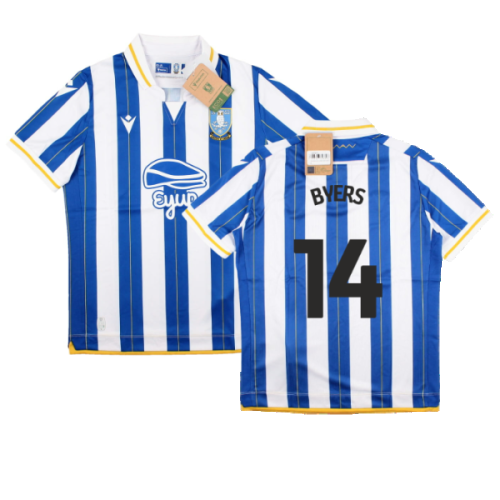 2023-2024 Sheffield Wednesday Home Shirt (Kids) (BYERS 14)