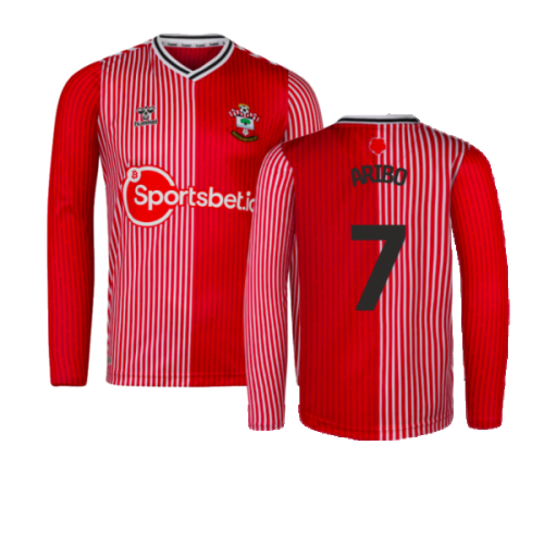 2023-2024 Southampton Long Sleeve Home Shirt (ARIBO 7)