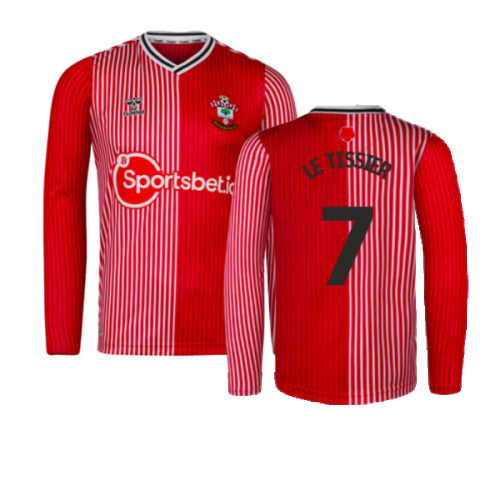 2023-2024 Southampton Long Sleeve Home Shirt (LE TISSIER 7)