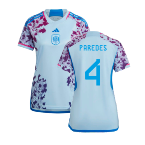 2023-2024 Spain Away Shirt (Ladies) (Paredes 4)