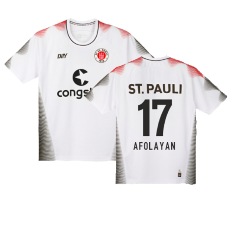 2023-2024 St Pauli Away Shirt (Afolayan 17)