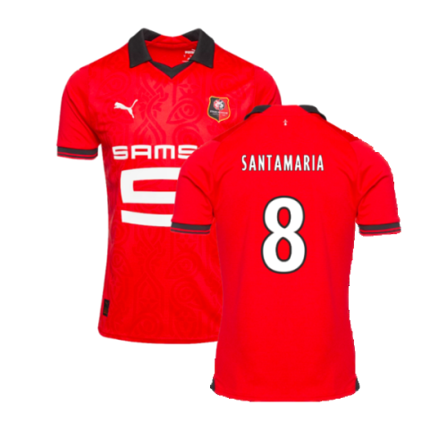 2023-2024 Stade Rennais Home Shirt (Santamaria 8)