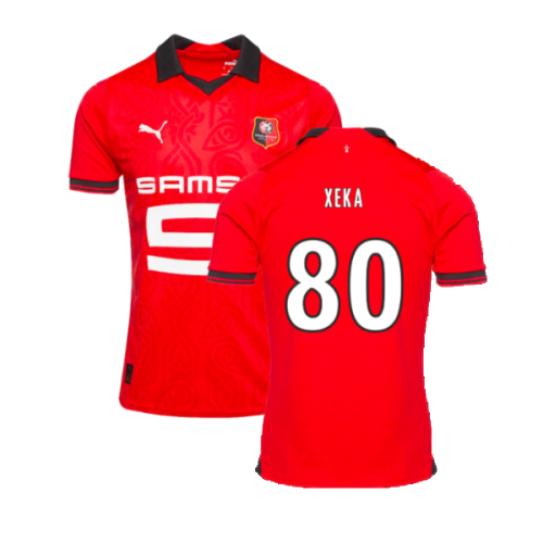 2023-2024 Stade Rennais Home Shirt (Xeka 80)