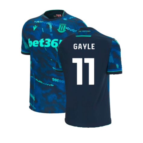 2023-2024 Stoke City Away Shirt (Gayle 11)