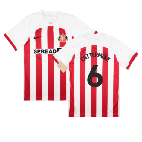 2023-2024 Sunderland Home Shirt (Cattermole 6)