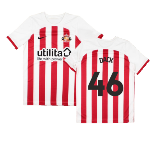 2023-2024 Sunderland Home Shirt (Kids) (Dack 46)