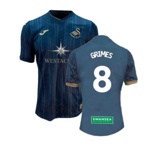 2023-2024 Swansea City Away Shirt (GRIMES 8)