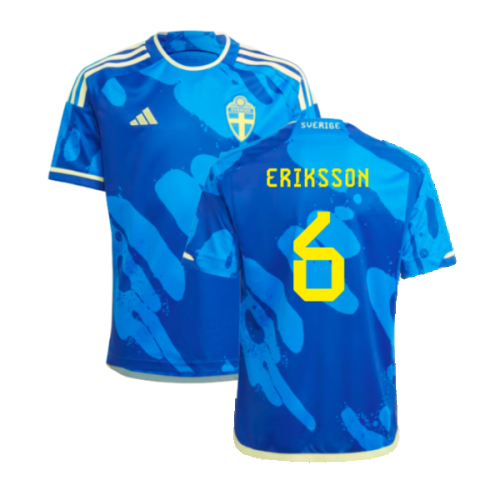 2023-2024 Sweden WWC Away Shirt (Kids) (Eriksson 6)