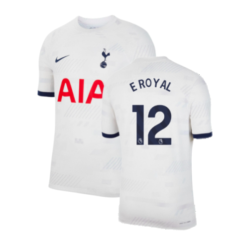 2023-2024 Tottenham Authentic Home Shirt (E Royal 12)