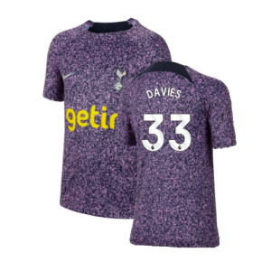 2023-2024 Tottenham Hotspur Academy Pro Pre-Match Top (Kids) (Davies 33)