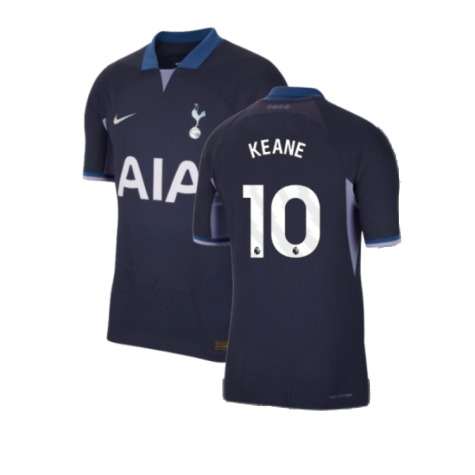 2023-2024 Tottenham Hotspur Authentic Away Shirt (Keane 10)