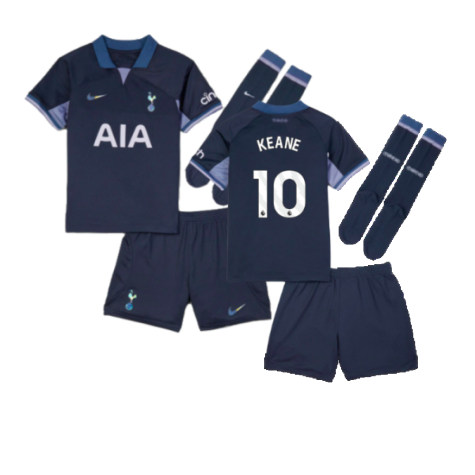 2023-2024 Tottenham Hotspur Away Mini Kit (Keane 10)