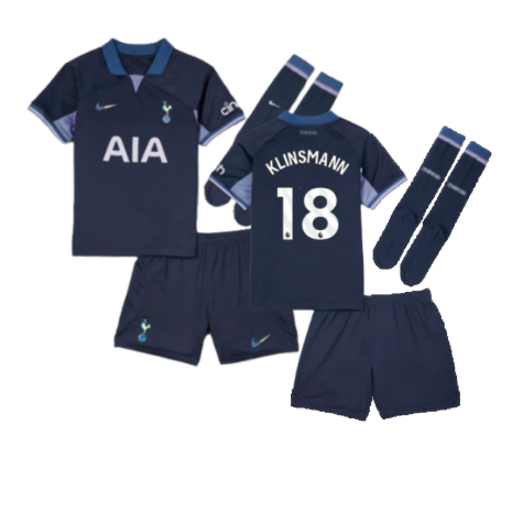 2023-2024 Tottenham Hotspur Away Mini Kit (Klinsmann 18)