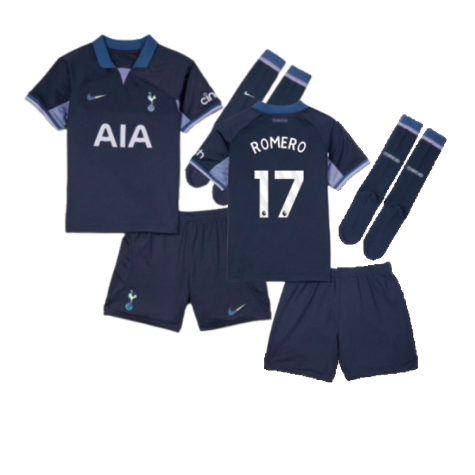 2023-2024 Tottenham Hotspur Away Mini Kit (Romero 17)