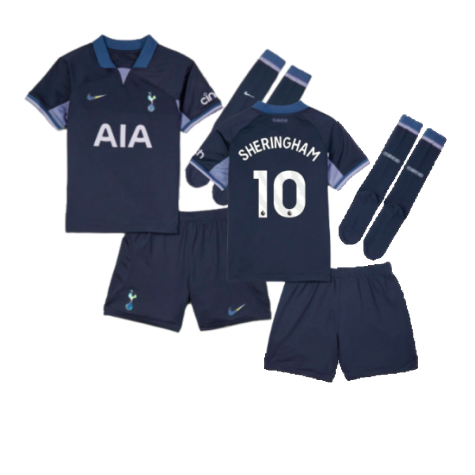 2023-2024 Tottenham Hotspur Away Mini Kit (Sheringham 10)