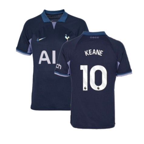 2023-2024 Tottenham Hotspur Away Shirt (Keane 10)