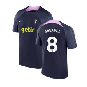 2023-2024 Tottenham Strike Dri-Fit Training Shirt (Marine) (Greaves 8)