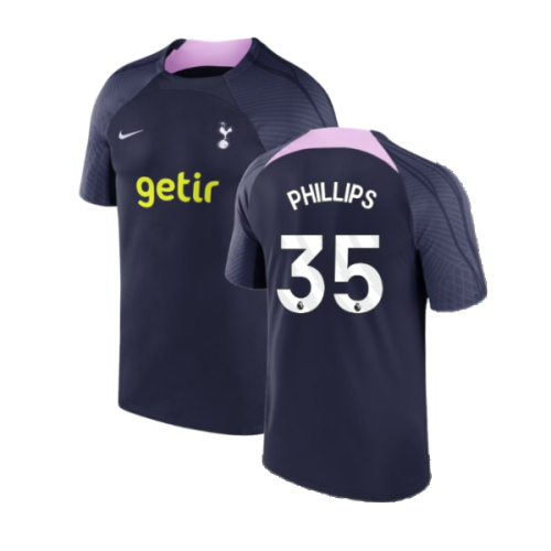 2023-2024 Tottenham Strike Dri-Fit Training Shirt (Marine) (Phillips 35)