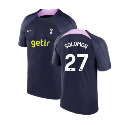 2023-2024 Tottenham Strike Dri-Fit Training Shirt (Marine) (Solomon 27)