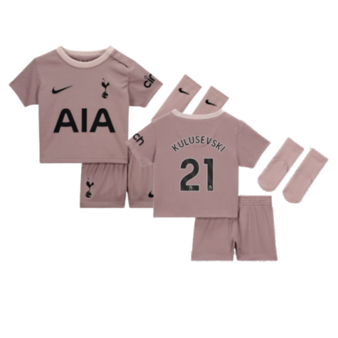 2023-2024 Tottenham Third Baby Kit (Kulusevski 21)