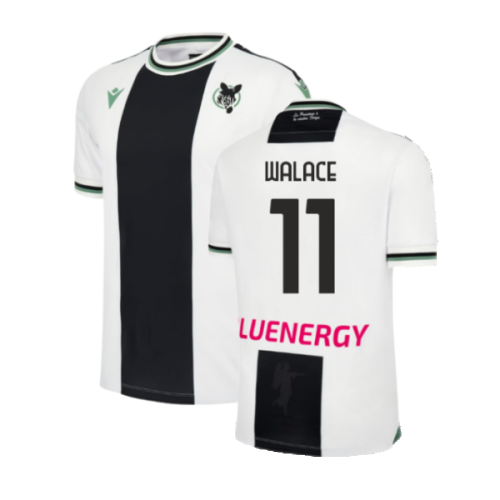 2023-2024 Udinese Calcio Home Shirt (WALACE 11)