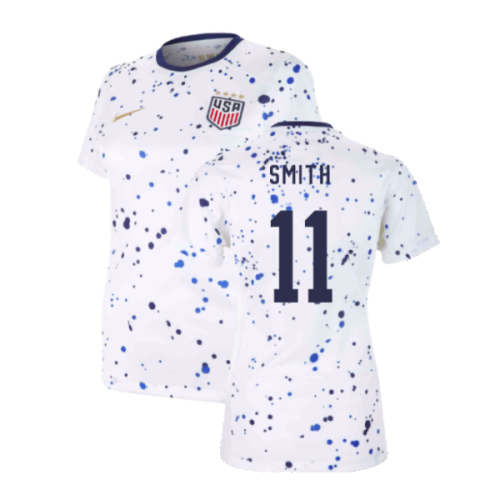 2023-2024 USA WWC Home Shirt (Ladies) (Smith 11)