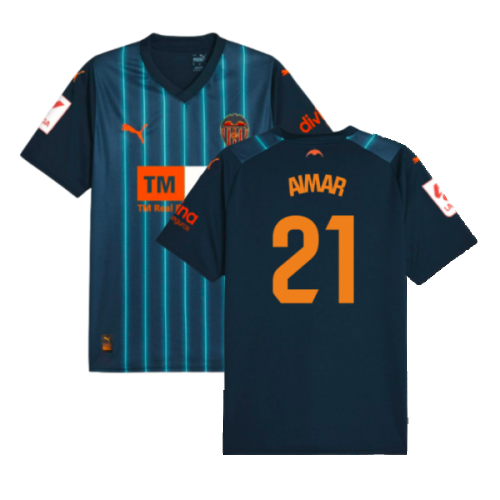 2023-2024 Valencia Away Shirt (AIMAR 21)