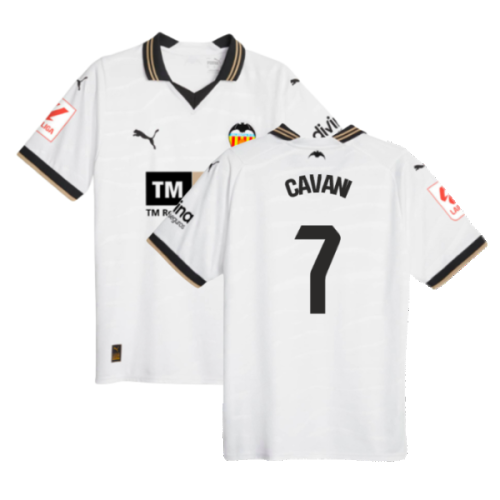 2023-2024 Valencia Home Shirt (CAVANI 7)