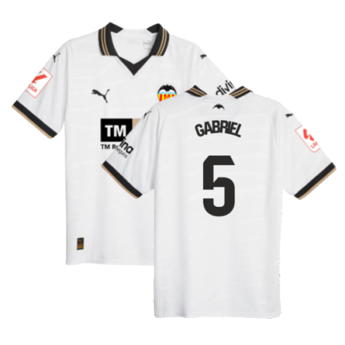 2023-2024 Valencia Home Shirt (GABRIEL 5)