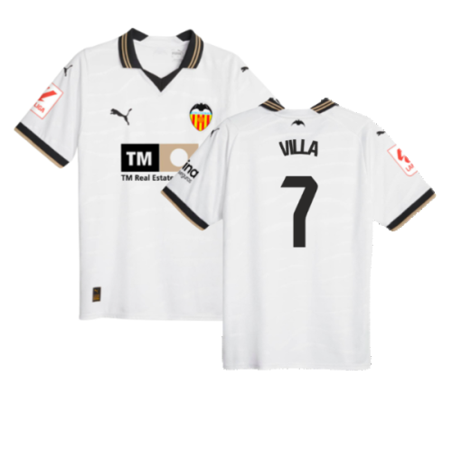 2023-2024 Valencia Home Shirt (Kids) (VILLA 7)