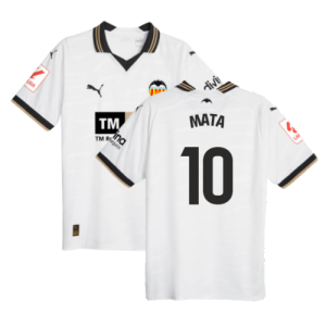 2023-2024 Valencia Home Shirt (MATA 10)